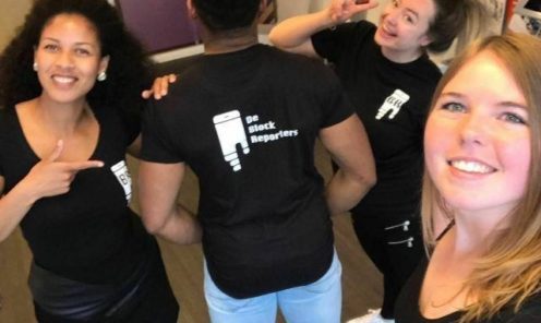 Block Reporters Kleding bedrukken