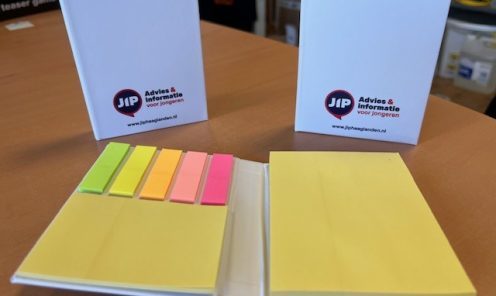 JIP Notitieboekjes bedrukken