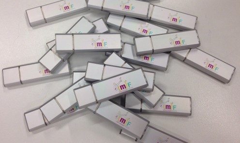 USB sticks <90min. bedrukt